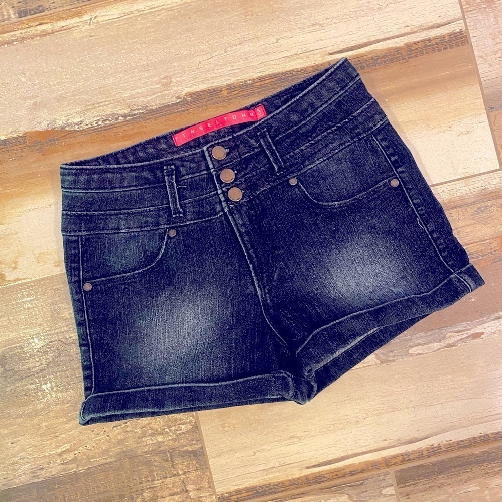 Tinseltown High Waist Denim Shorts, Size 5